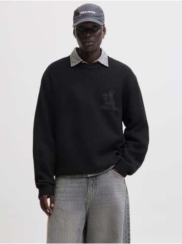 Jack & Jones Strickpullover in Black