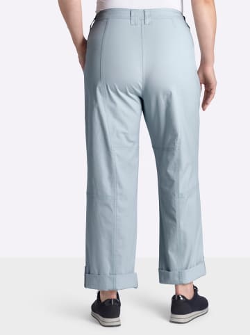 sheego Hose in hellblau