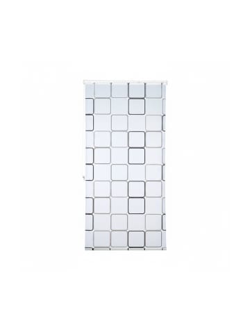 relaxdays Duschrollo Square in Semitransparent - (L)240 x (B)100 cm