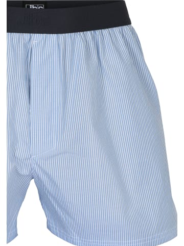 JBS Boxershorts Cotton in Dunkelblau / Hellblau