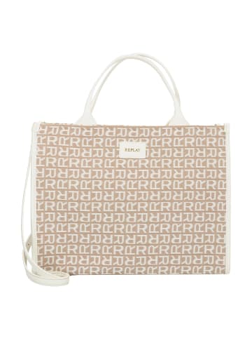 Replay Schultertasche 38 cm in dirty white - sand