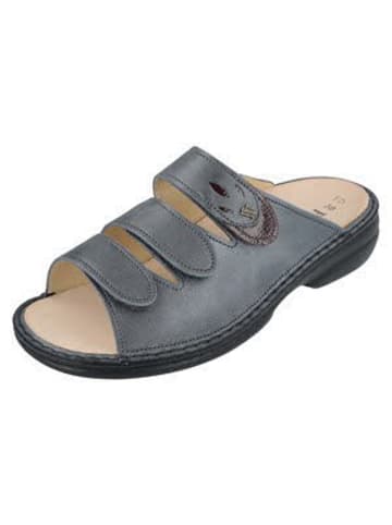 Finn Comfort Pantolette in grau