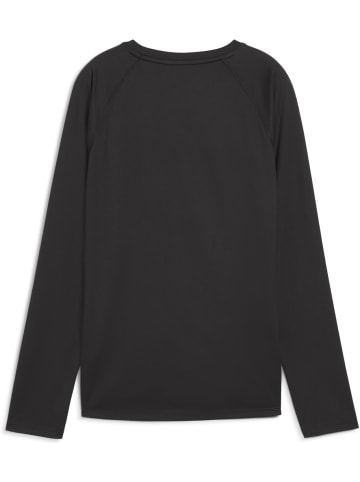 Puma T-Shirt "W CROSS THE LINE Longsleeve 3.0" in Schwarz