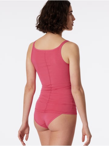 Schiesser Unterhemd Personal Fit in pink, schwarz