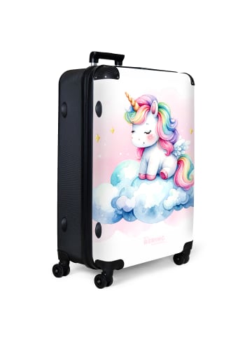 NoBoringSuitCases Suitcase, Koffer, Reisekoffer Einhorn Wolke