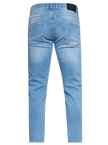 Rusty Neal Jeans Hose "MELVIN" Slim Fit Cotton-Stretch in Light Blue - 6