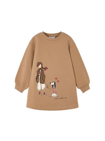 Mayoral Sweatkleid in kamel