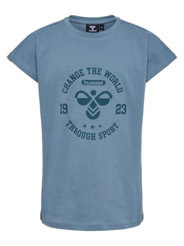 Hummel Hummel T-Shirt Hmlmalin Mädchen in BLUE MIRAGE