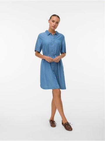 Vero Moda Jeanskleid in Medium Blue Denim