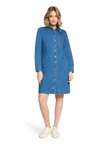 Betty Barclay Hemdblusenkleid mit Knopfleiste in Blau