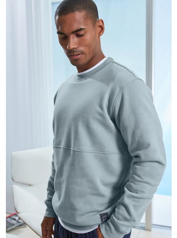 John Devin Sweatshirt in blaugrau