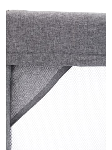 fillikid Laufgitter 6-eckig mit Einstieg Exklusiv in Grau