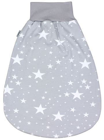 TupTam Baby Strampelsack mit breitem Bund Unwattiert in grau Modell 2