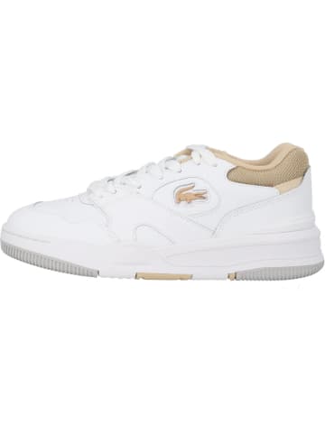 Lacoste Schnürschuhe in white/lt brown