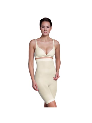 Skin Wrap Stoffhose in Champagner