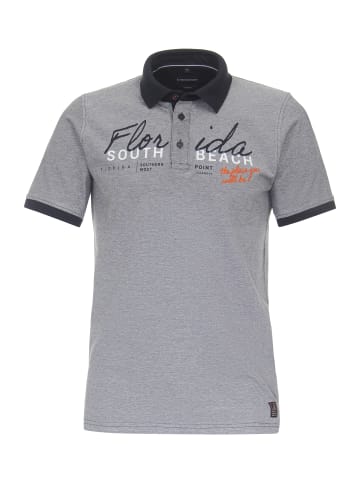 CASAMODA Polo-Shirt in graues Dunkelblau