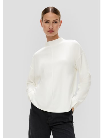 s.Oliver Sweatshirt langarm in Beige