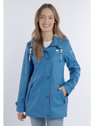 Schmuddelwedda Damen Regenjacke in Blau