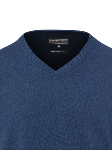 Finshley & Harding Pullover in blau - 0003