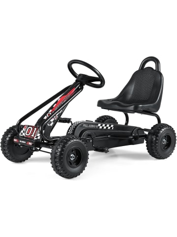 COSTWAY Gokart von 3-6 Jahren in Schwarz