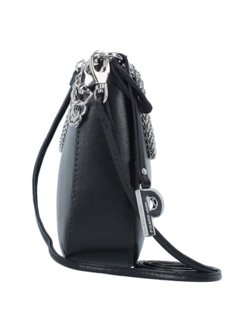 PICARD Auguri Schultertasche Leder 26 cm in schwarz