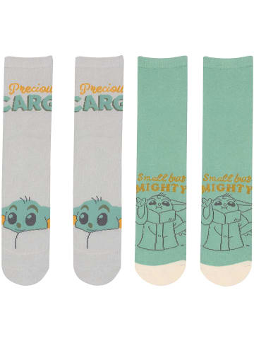Star Wars Socke "The Mandalorian Grogu Socks" in Multicolor