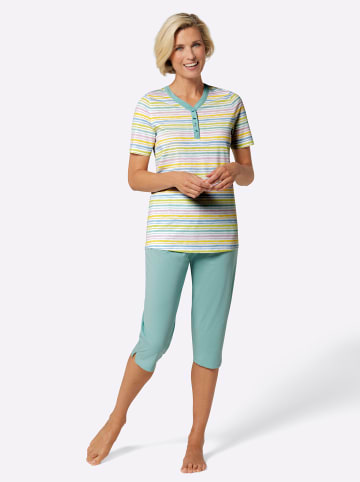 WITT WEIDEN Capri-Anzug in mint-bedruckt