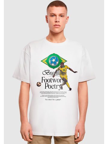 Mister Tee Mister Tee Footwork Poetry Oversize Tee in white