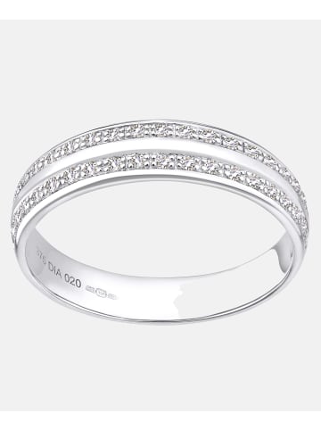 Diamant L'éternel Eternity-Ring aus 375 Weißgold mit Diamant