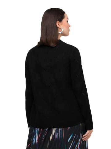 Ulla Popken Pullover in schwarz