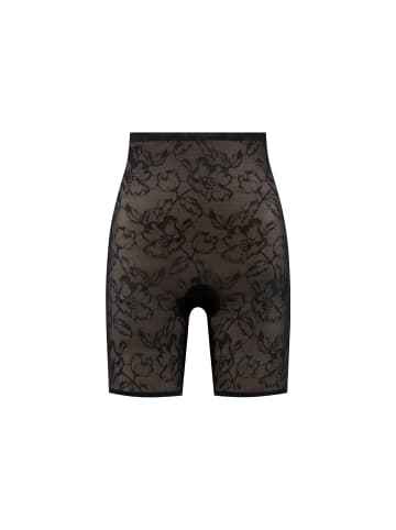 Bye Bra Shapinghose Lacy High Waist Shaping Short in Black