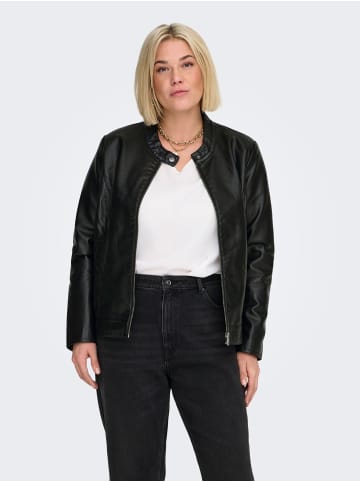 ONLY Carmakoma Lederjacke in Black 1