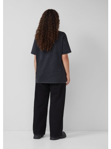 QS T-Shirt in 99D0_schwarz