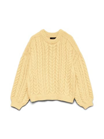 Vero Moda Strickpullover in Pale Banana