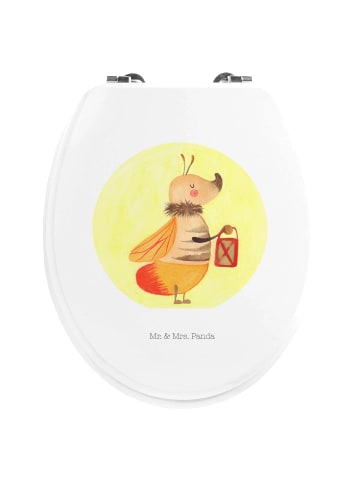Mr. & Mrs. Panda WC Sitz Glühwürmchen ohne Spruch in Weiß