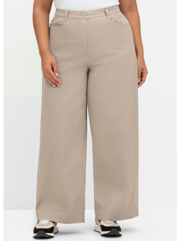 sheego Chinohose in helltaupe