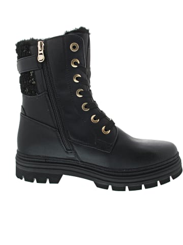 Tom Tailor Schnürstiefel Schwarz