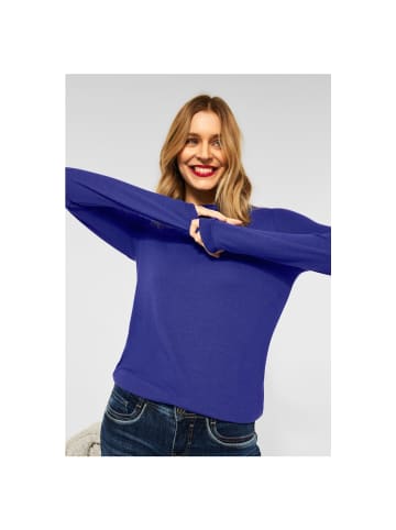 Street One Sweatshirt in eminent blue