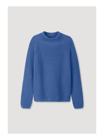 Hessnatur Hessnatur Pullover Regular aus reiner Bio-Baumwolle in mittelblau