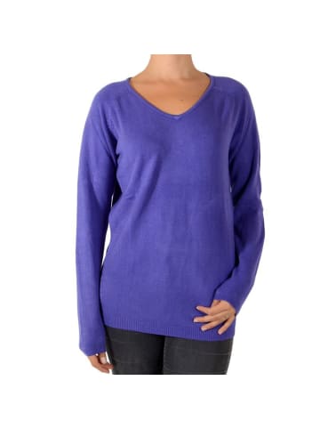 Pascal Morabito Touché-Pullover Kaschmir 2 Violett