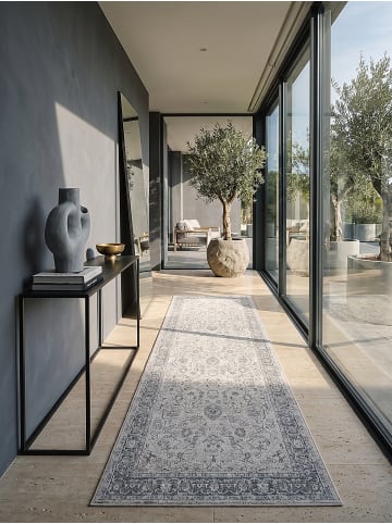 KADIMA DESIGN Teppich Outdoor Orientalisch pflegeleicht Balkon Terrasse Outdoor in Beige
