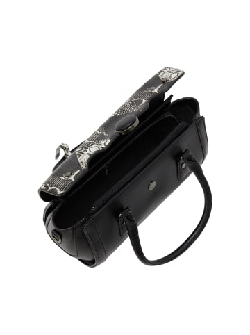 faina Women Handbag in Black Brown