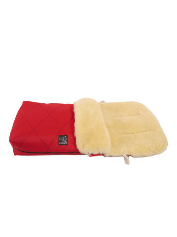 Kaiser Naturfellprodukte Lammfell - Kinderwagen Fußsack Natura red