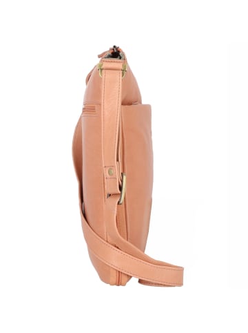 Greenland Nature Umhängetasche Leder 28 cm flamingo
