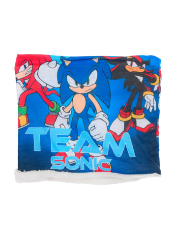 Sonic Schlauchschal Kinder Doppelpack mit Motiv und Fleecefutter in Mehrfarbig