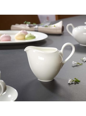 Villeroy & Boch Milch- und Zucker-Set Anmut in Weiß in weiß