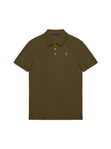 Polo Club Poloshirt in Dunkles Oliv