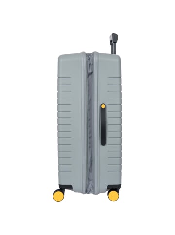BRIC`s BY Ulisse - 4-Rollen-Trolley L 79 cm erw. (grau) in grau