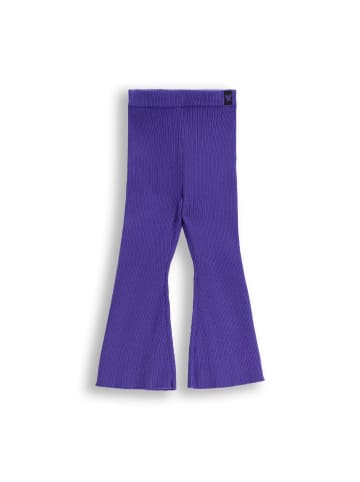 Coccodrillo Gerippte Leggings mit langem Bein in violett