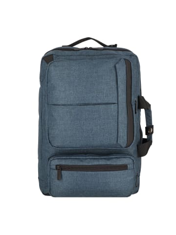 Dermata Rucksack 48 cm Laptopfach in petrol